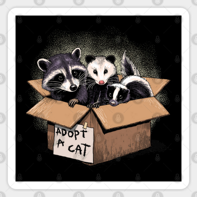 Adopt a Cat Sticker by GoshWow®
