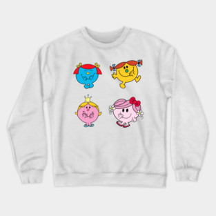 little miss 4 Crewneck Sweatshirt