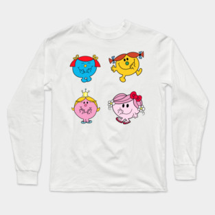 little miss 4 Long Sleeve T-Shirt
