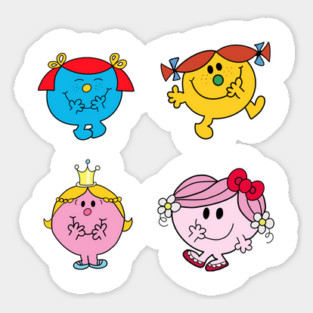 little miss 4 Magnet