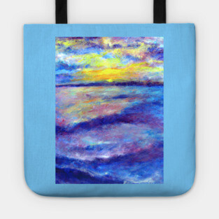 Edisto, South Carolina Ocean Sunrise Tote