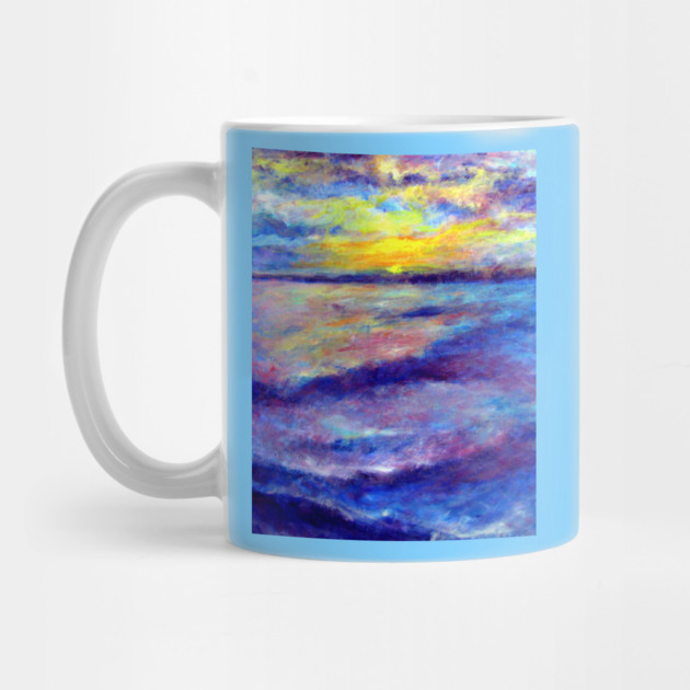 Edisto, South Carolina Ocean Sunrise by DonWillisJrArt