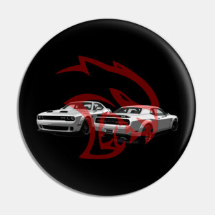 Challenger HellCat Redeye SilverBurn Pin
