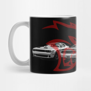 Challenger HellCat Redeye SilverBurn Mug