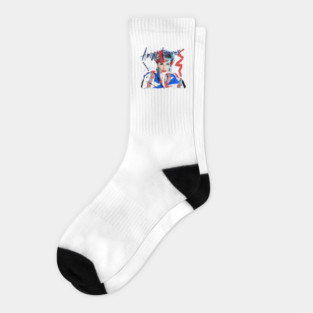 EURYTHMICS 80S ANNIE RETRO STYLE Socks