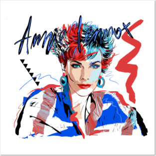 EURYTHMICS 80S ANNIE RETRO STYLE Posters and Art