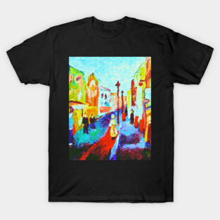 London Soho 2006 Painting Remixed T-Shirt