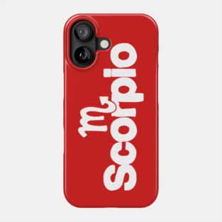 Scorpio Phone Case