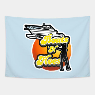 Boats n hoes. Tapestry