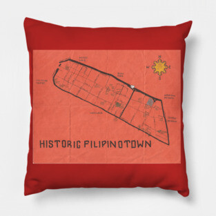 Historic Filipinotown Pillow