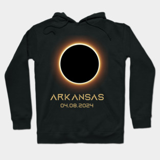 Total-Solar-Eclipse-2024-Arkansas Hoodie