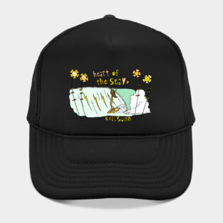 heart of the sea legend rell sunn retro surf art by surfy birdy Hat