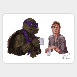 TMNT2: Coffee Break Sticker