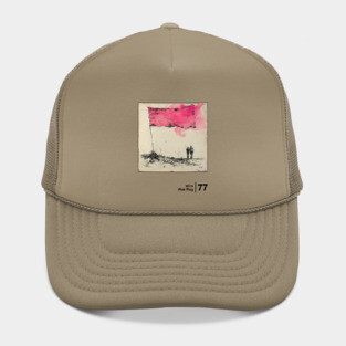 Pink Flag / Minimalist Graphic Artwork Design Hat