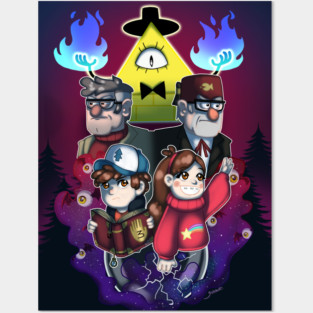 Gravity Falls Posters and Art