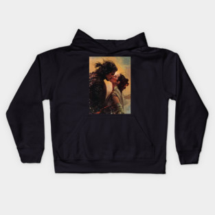 Kylo Ren and Rey Kids Hoodie