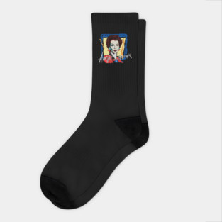 EURYTHMICS 80S ANNIE RETRO STYLE Socks