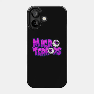 Micro Terrors Purple Slime Design Phone Case