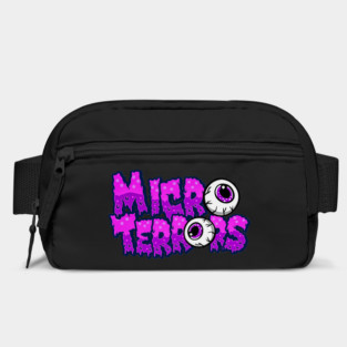 Micro Terrors Purple Slime Design Bag