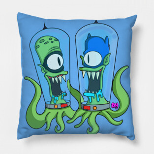 Kang-man and Kodos sidekick Pillow