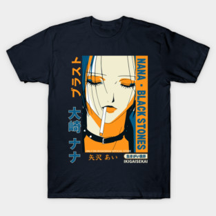 Enigmatic Power of Thought: Nana Osaki - Anime Girl T-Shirt