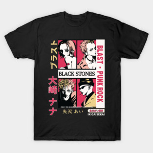 Black Stones Poster - NANA - Anime Art T-Shirt