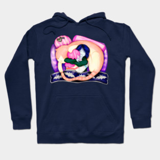Cat naps with Bubbline and Timmy. Adventure Time fan art Hoodie
