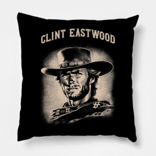Clint Eastwood Pillow