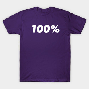 100% T-Shirt