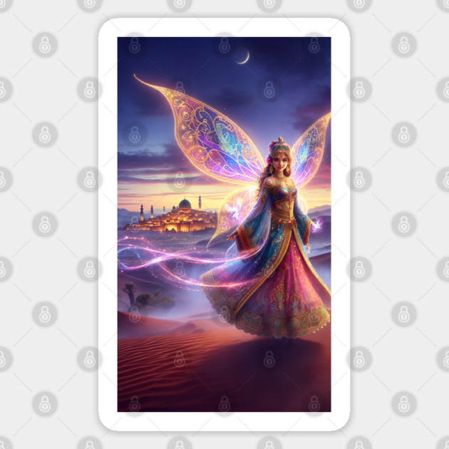 Moroccan Fairy Sticker by HolidayBug