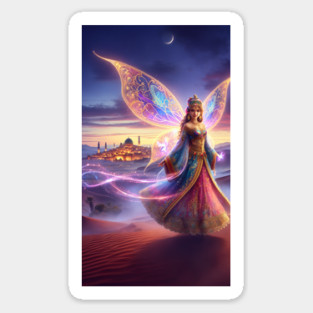 Moroccan Fairy Sticker