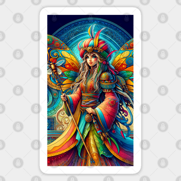 Tunisian Fairy Sticker by HolidayBug