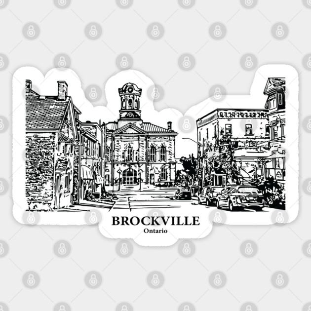 Brockville - Ontario Sticker by Lakeric