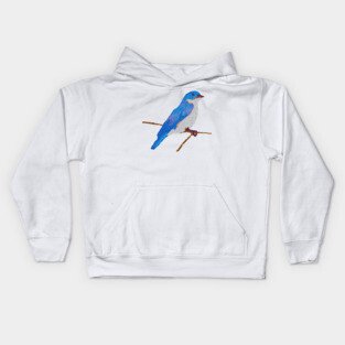 Blue Thrush Kids Hoodie