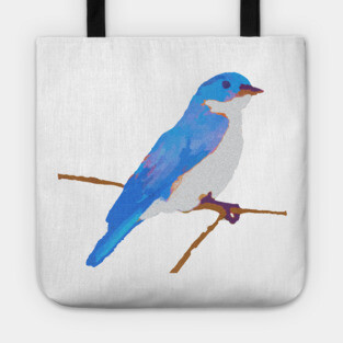 Blue Thrush Tote