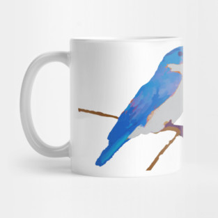 Blue Thrush Mug