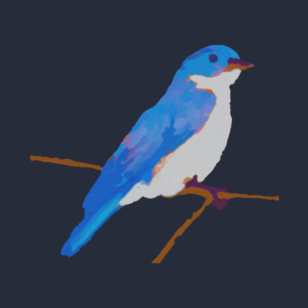 Blue Thrush by DonWillisJrArt