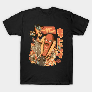 Great Hot Dog - Black T-Shirt