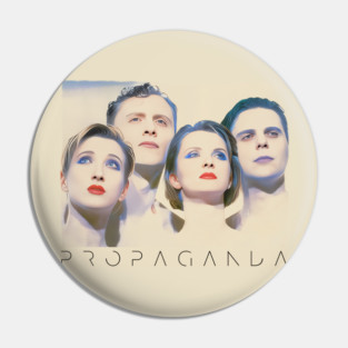 Propaganda // 80s New Wave Pin