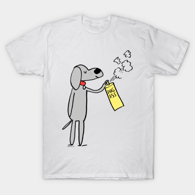 Dog Ass - JoKoBo T-Shirt by JoKoBo