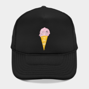 Ice cream makes love hot Hat