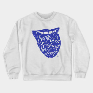 Wear your heart on your tongue Crewneck Sweatshirt