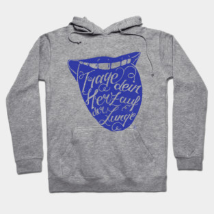 Wear your heart on your tongue Hoodie
