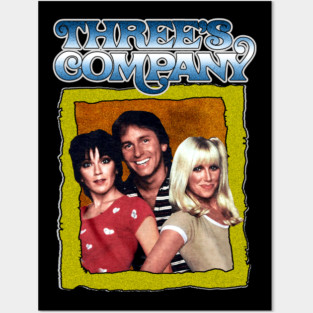 Threes company Posters and Art