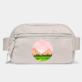 Pink Landscape Bag