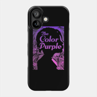 The Color Purple Paper Texture Phone Case