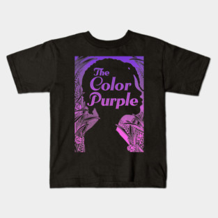 The Color Purple Paper Texture Kids T-Shirt