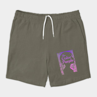 The Color Purple Paper Texture Shorts
