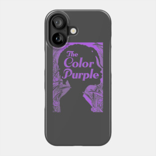 The Color Purple Paper Texture Phone Case