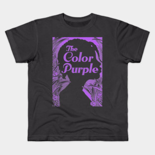 The Color Purple Paper Texture Kids T-Shirt